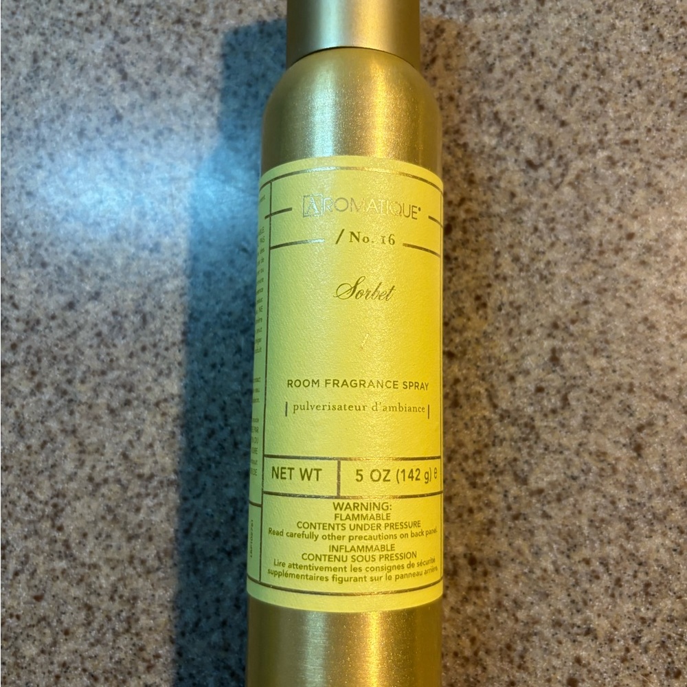 Aromatique room fragrance sorbet spray 5 oz - new